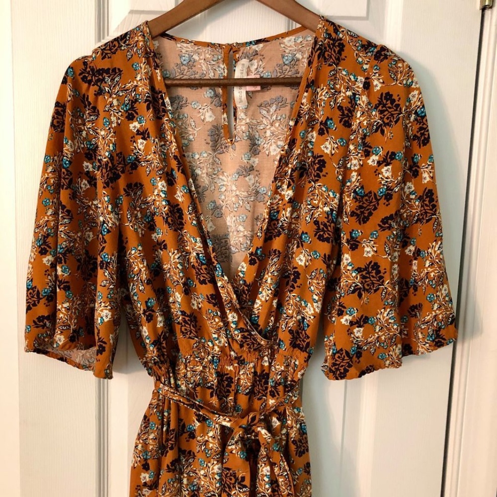 Band of Gypsies Mustard Jumpsuit